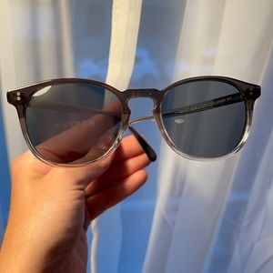 Oliver Peoples Finley w/ grey glass tinted lenses